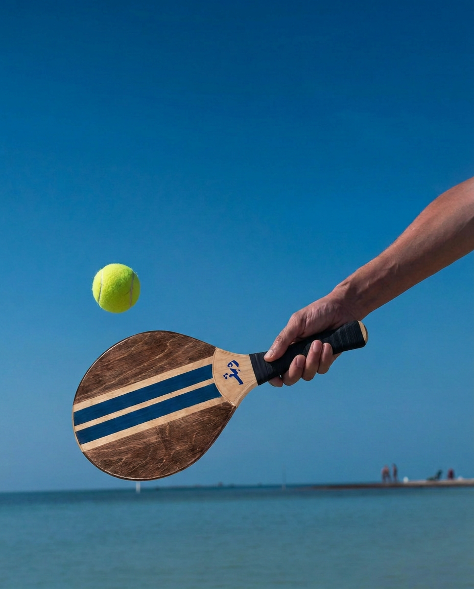 BAHR AZRAQ Full Set – Includes 2 Rackets, Ball & WAVE Bag
